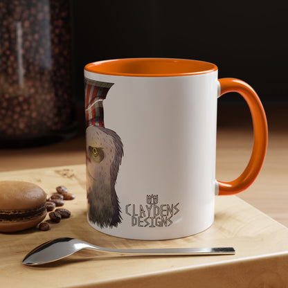 Accent Coffee Mug-American Flag