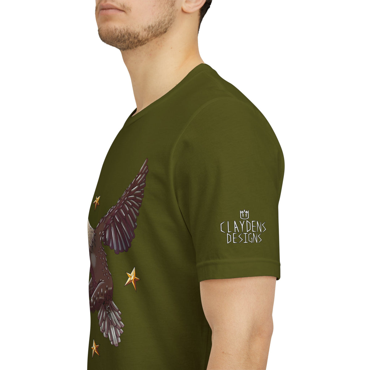 Unisex Jersey Short Sleeve Tee- Eagle
