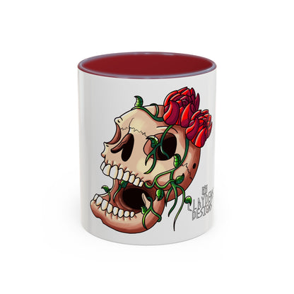 Accent Coffee Mug-Skull design
