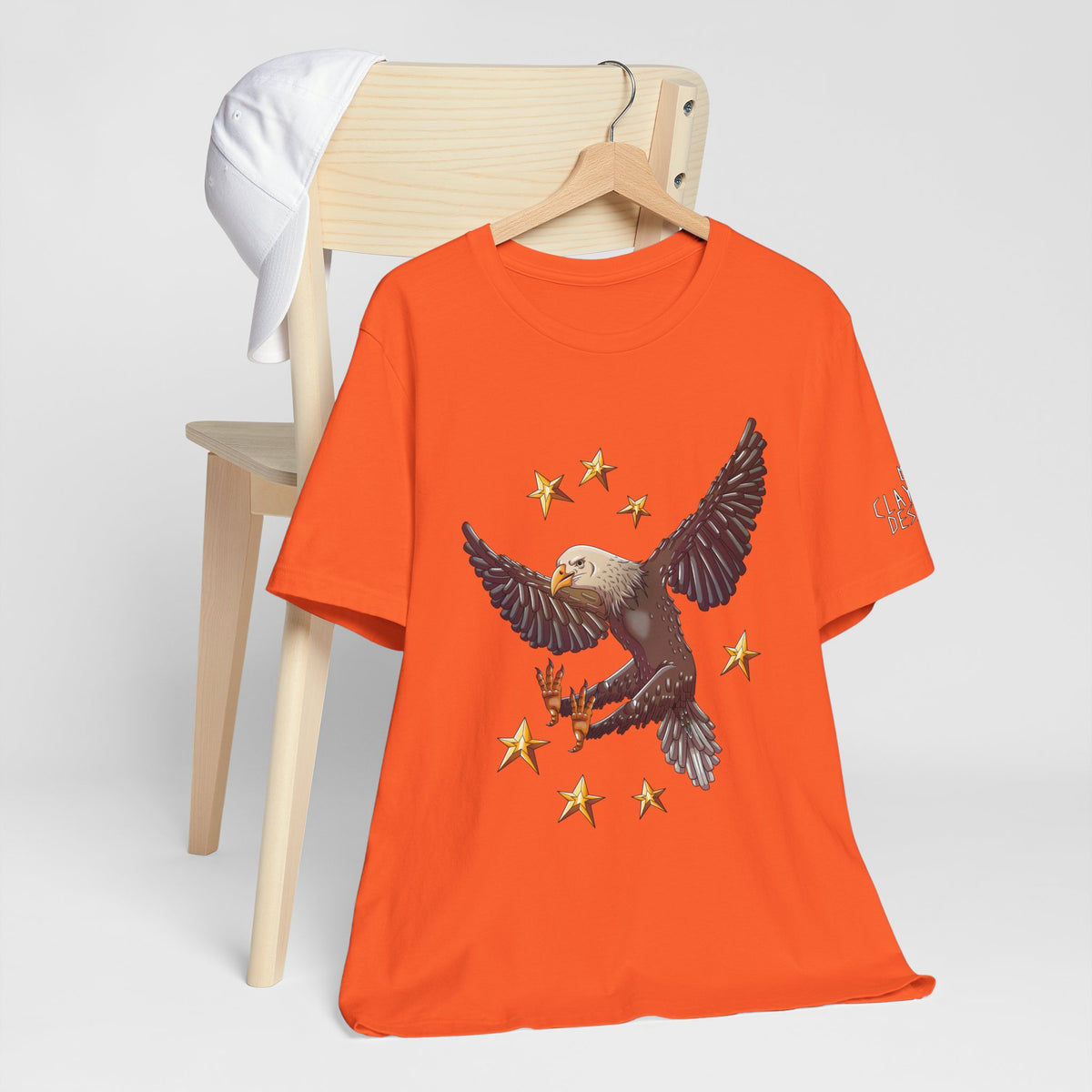 Unisex Jersey Short Sleeve Tee- Eagle