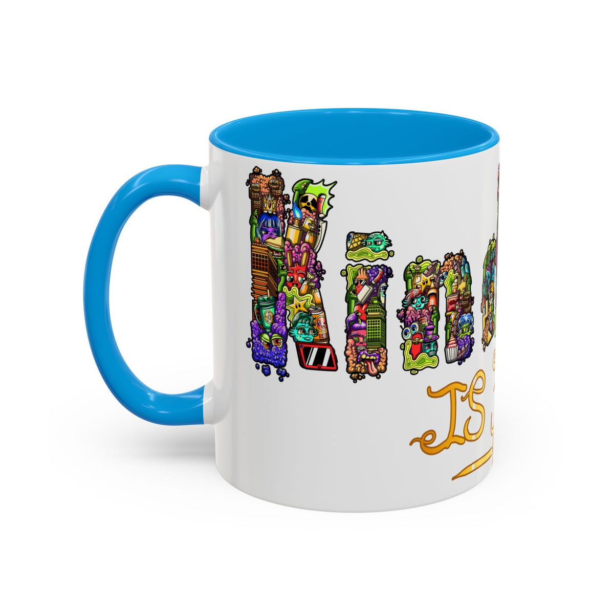 Kindness is Free Colorful Mugs (11oz, 15oz)