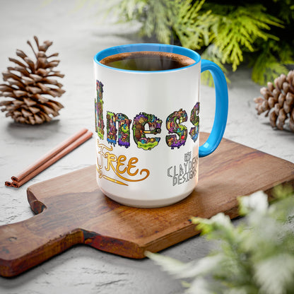 Kindness is Free Colorful Mugs (11oz, 15oz)