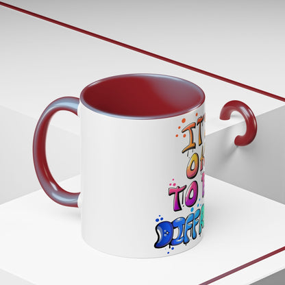 Accent Coffee Mug-Doodle It's OK