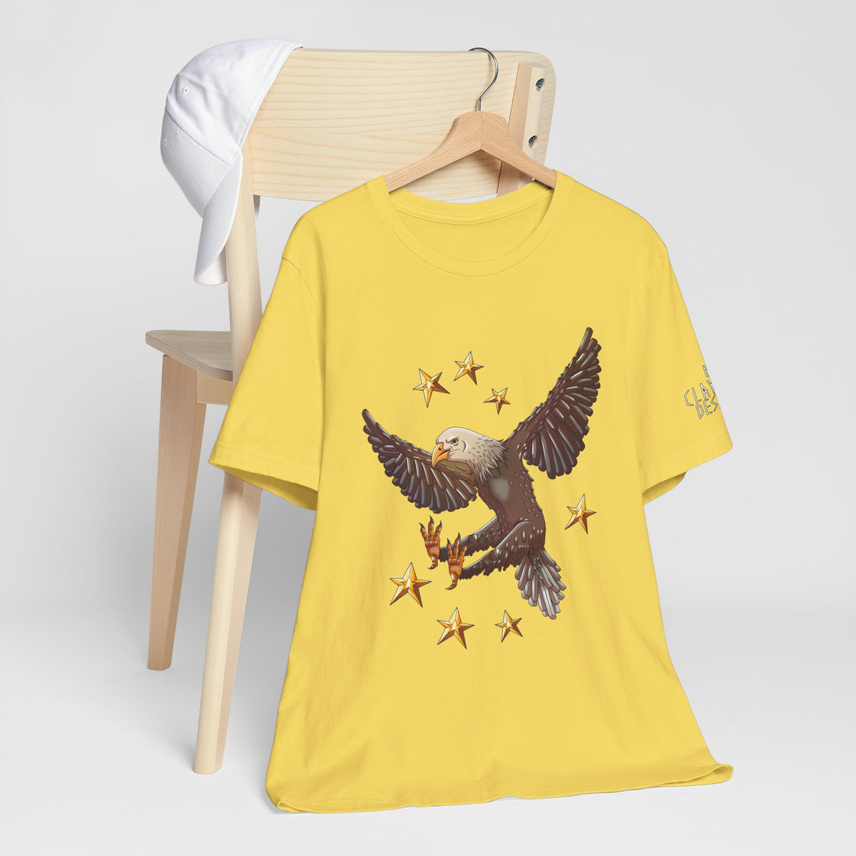 Unisex Jersey Short Sleeve Tee- Eagle