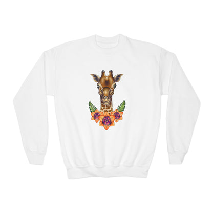 Giraffe Youth Crewneck Sweatshirt