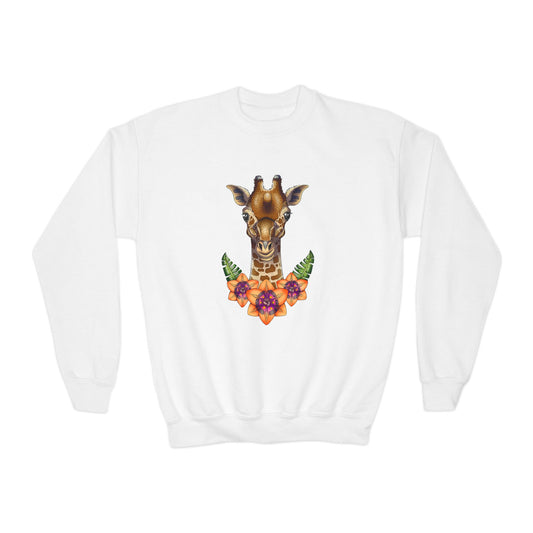 Giraffe Youth Crewneck Sweatshirt