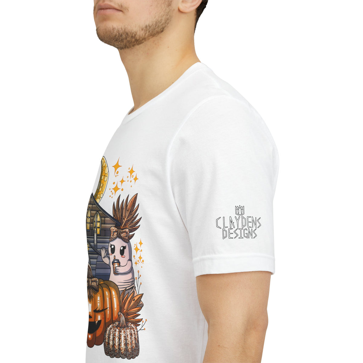 Halloween Pumpkin Unisex Jersey Short Sleeve Tee