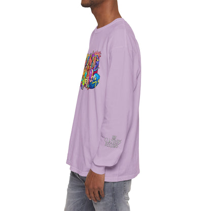 Unisex Garment-dyed Long Sleeve T-Shirt