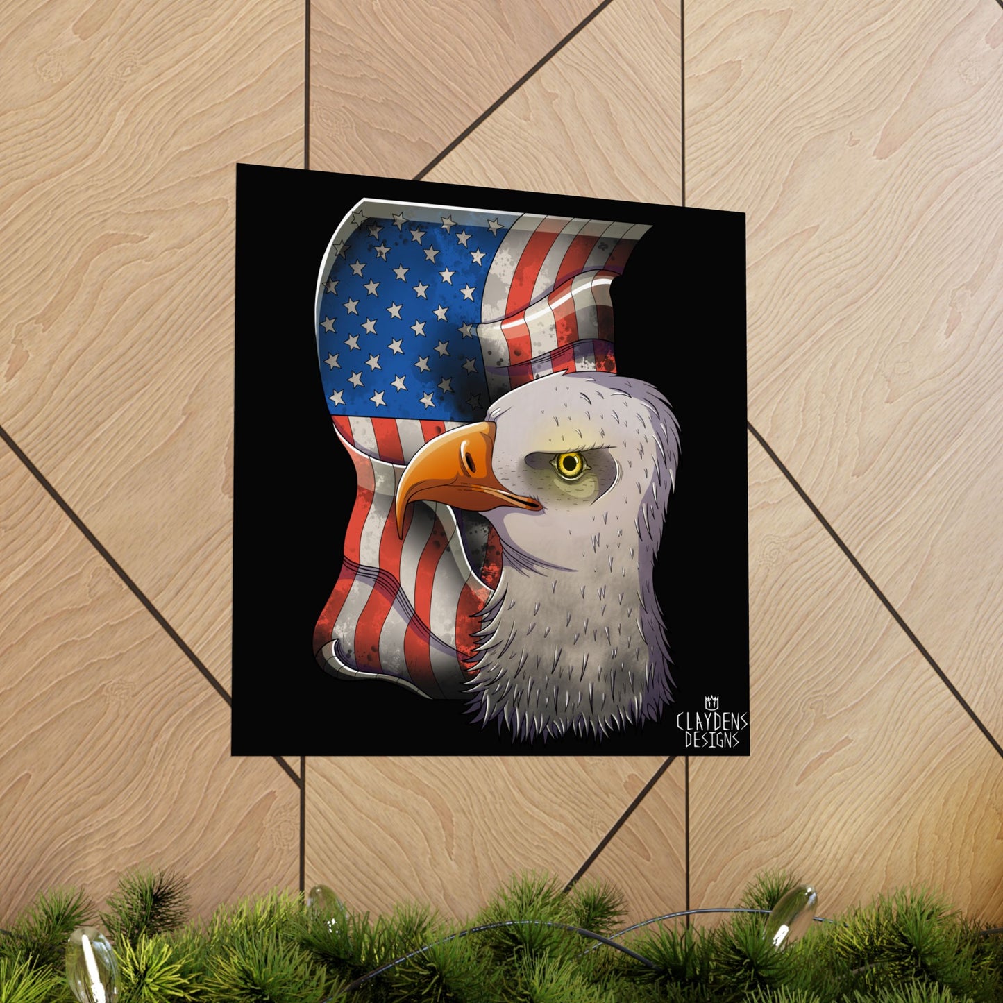 American Eagle Poster