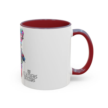 Accent Coffee Mug-Doodle Teddy
