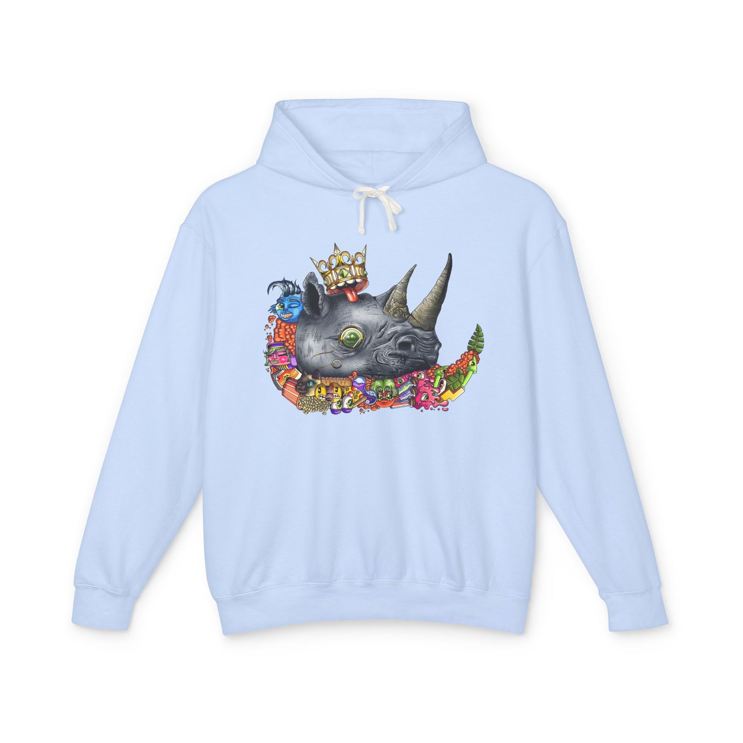 Unisex Lightweight Hooded Sweatshirt