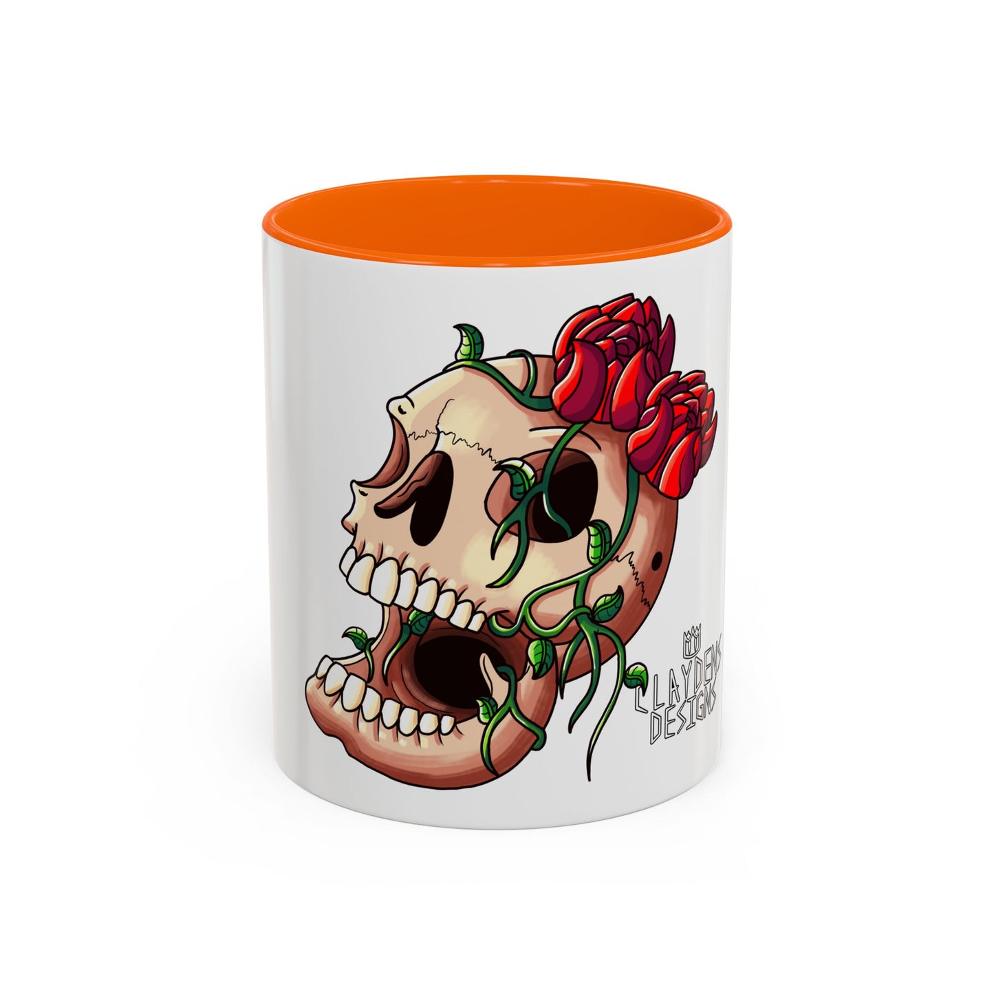 Accent Coffee Mug-Skull design