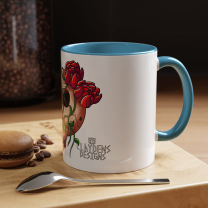 Accent Coffee Mug-Skull design