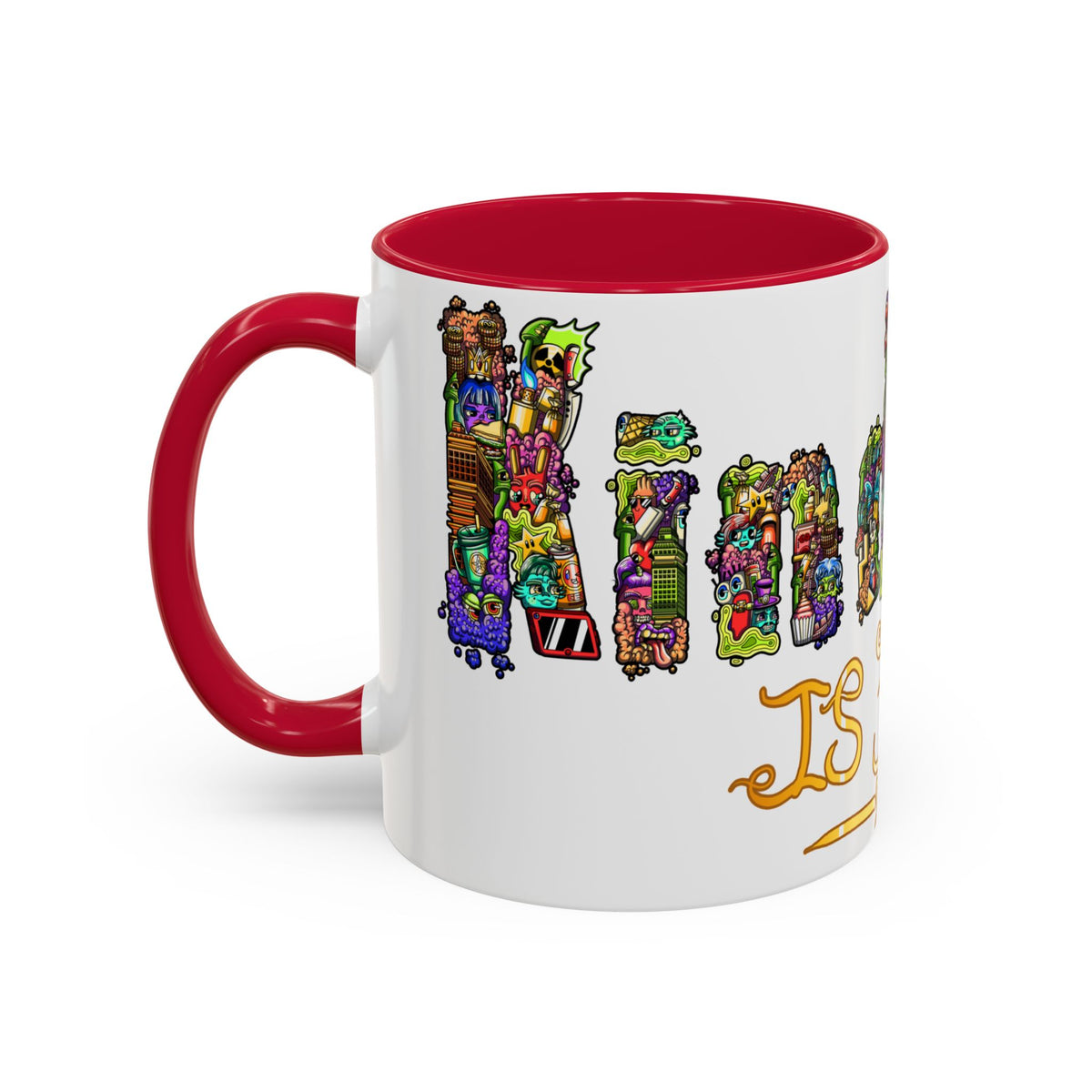 Kindness is Free Colorful Mugs (11oz, 15oz)