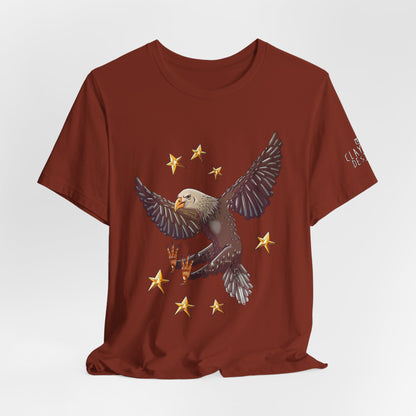 Unisex Jersey Short Sleeve Tee- Eagle