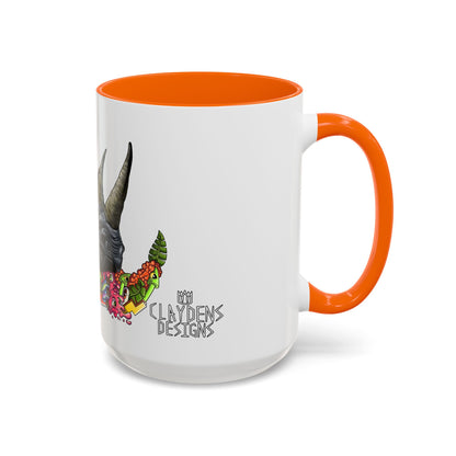 Accent Coffee Mug-Doodle Rhino