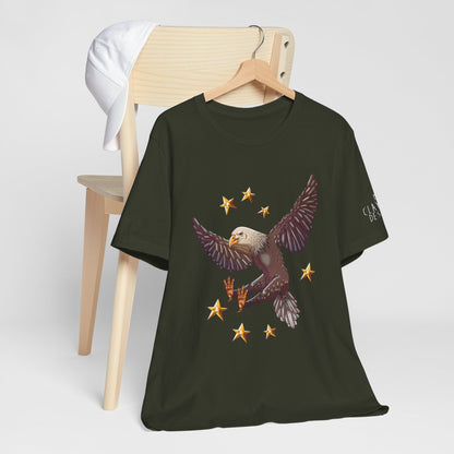 Unisex Jersey Short Sleeve Tee- Eagle