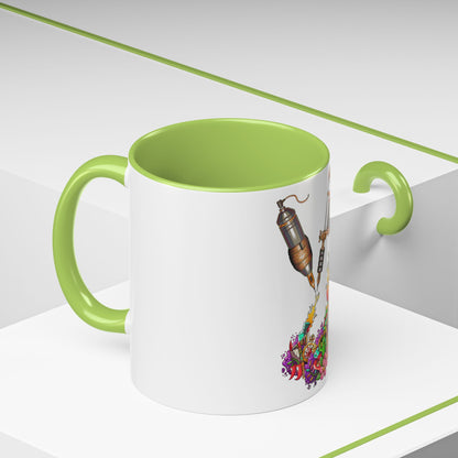 Accent Coffee Mug-Doodle Tattoo