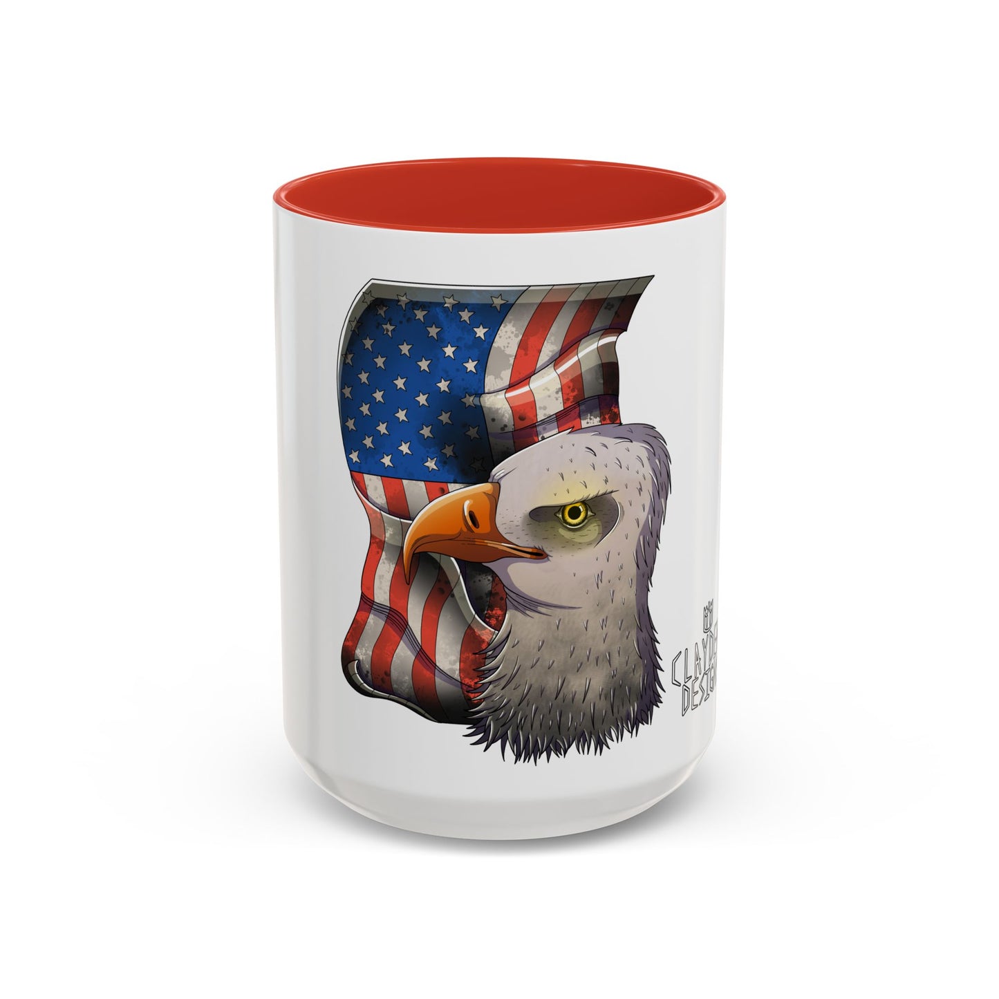 Accent Coffee Mug-American Flag