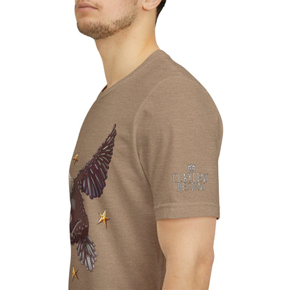 Unisex Jersey Short Sleeve Tee- Eagle