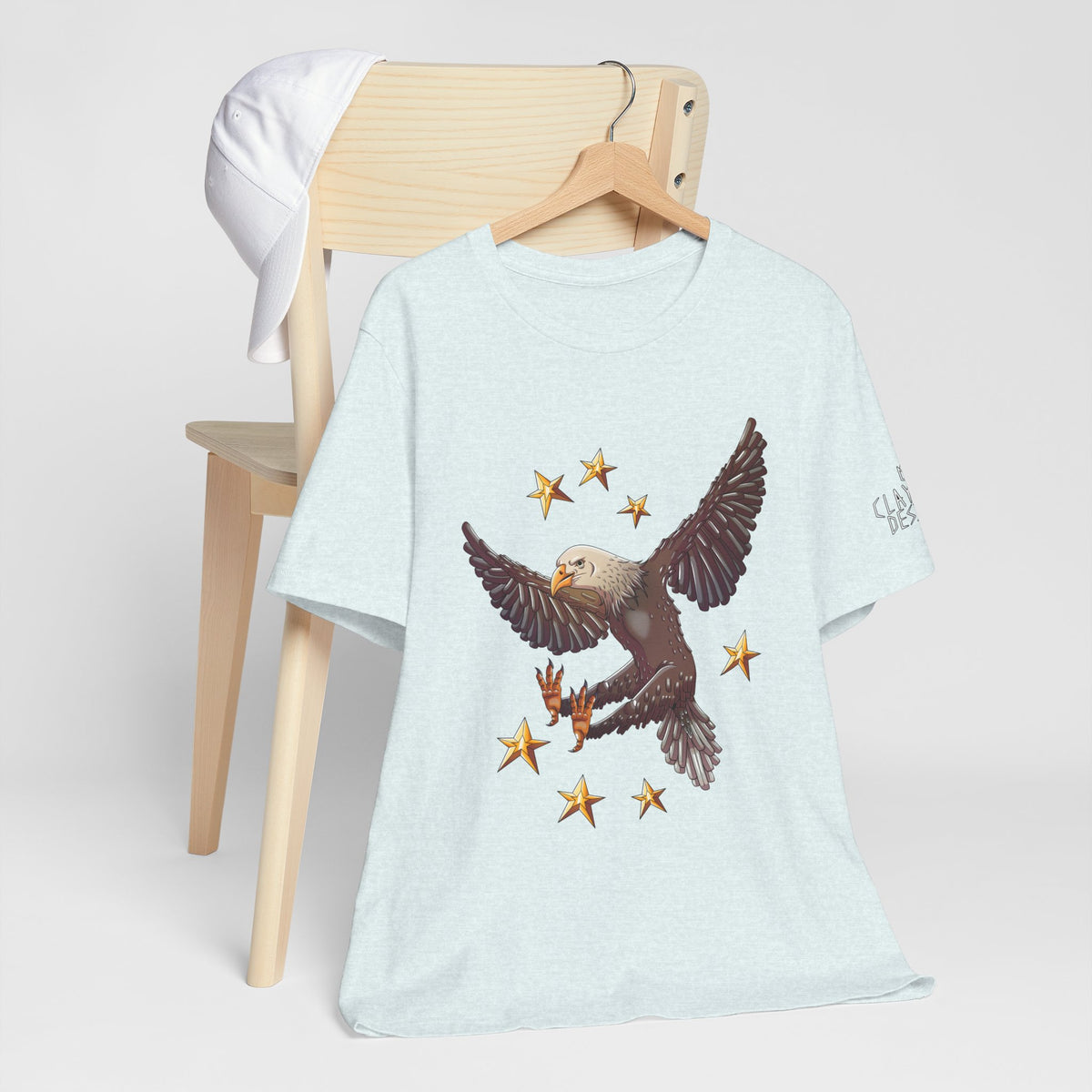 Unisex Jersey Short Sleeve Tee- Eagle