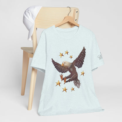 Unisex Jersey Short Sleeve Tee- Eagle
