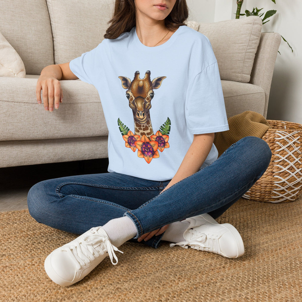 Giraffe Unisex Softstyle T-Shirt
