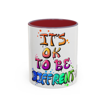 Accent Coffee Mug-Doodle It's OK