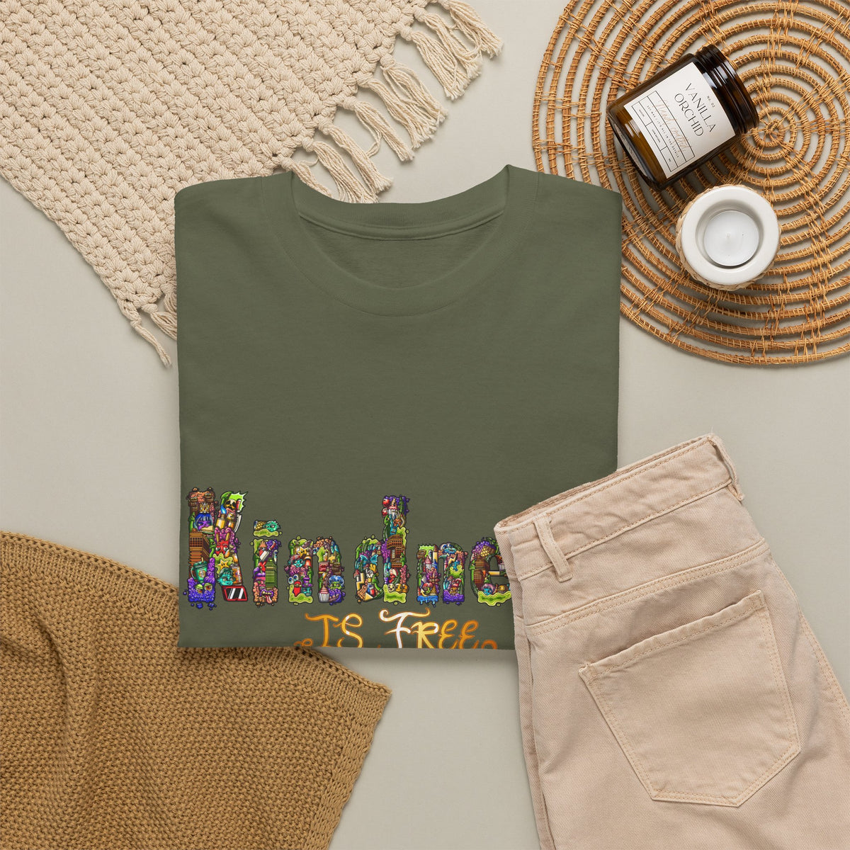 Kindness is Free Unisex Heavy Cotton Tee