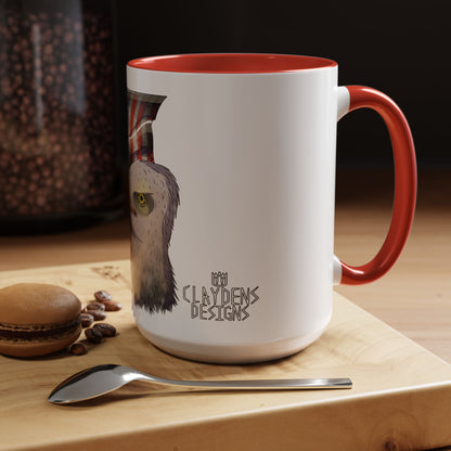 Accent Coffee Mug-American Flag