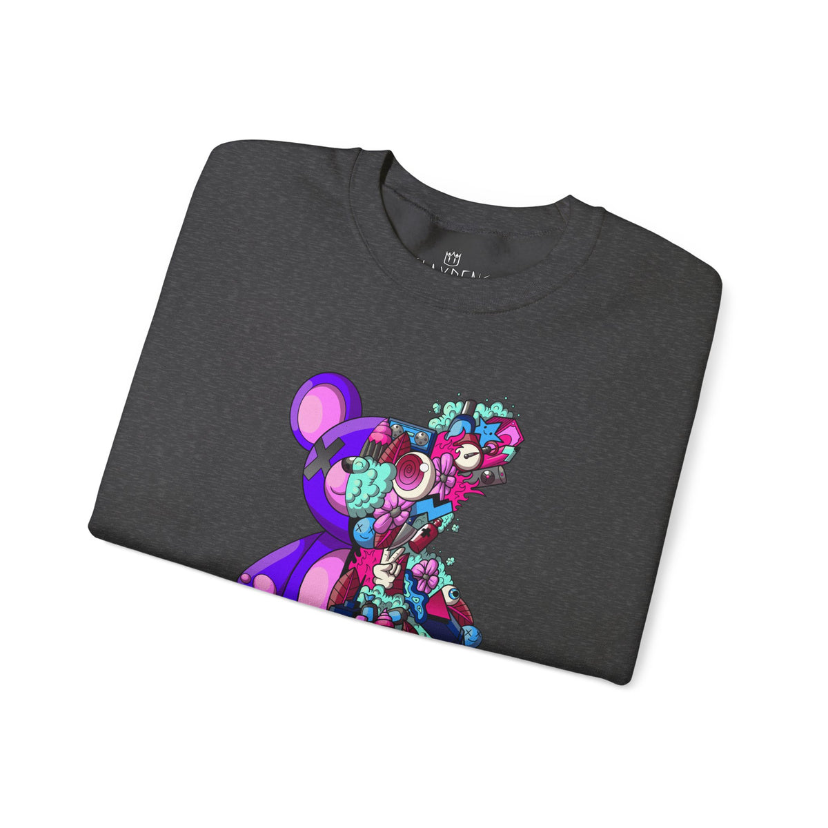 Unisex Heavy Blend™ Crewneck Sweatshirt-Doodle Teddie