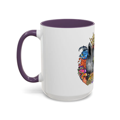 Accent Coffee Mug-Doodle Rhino