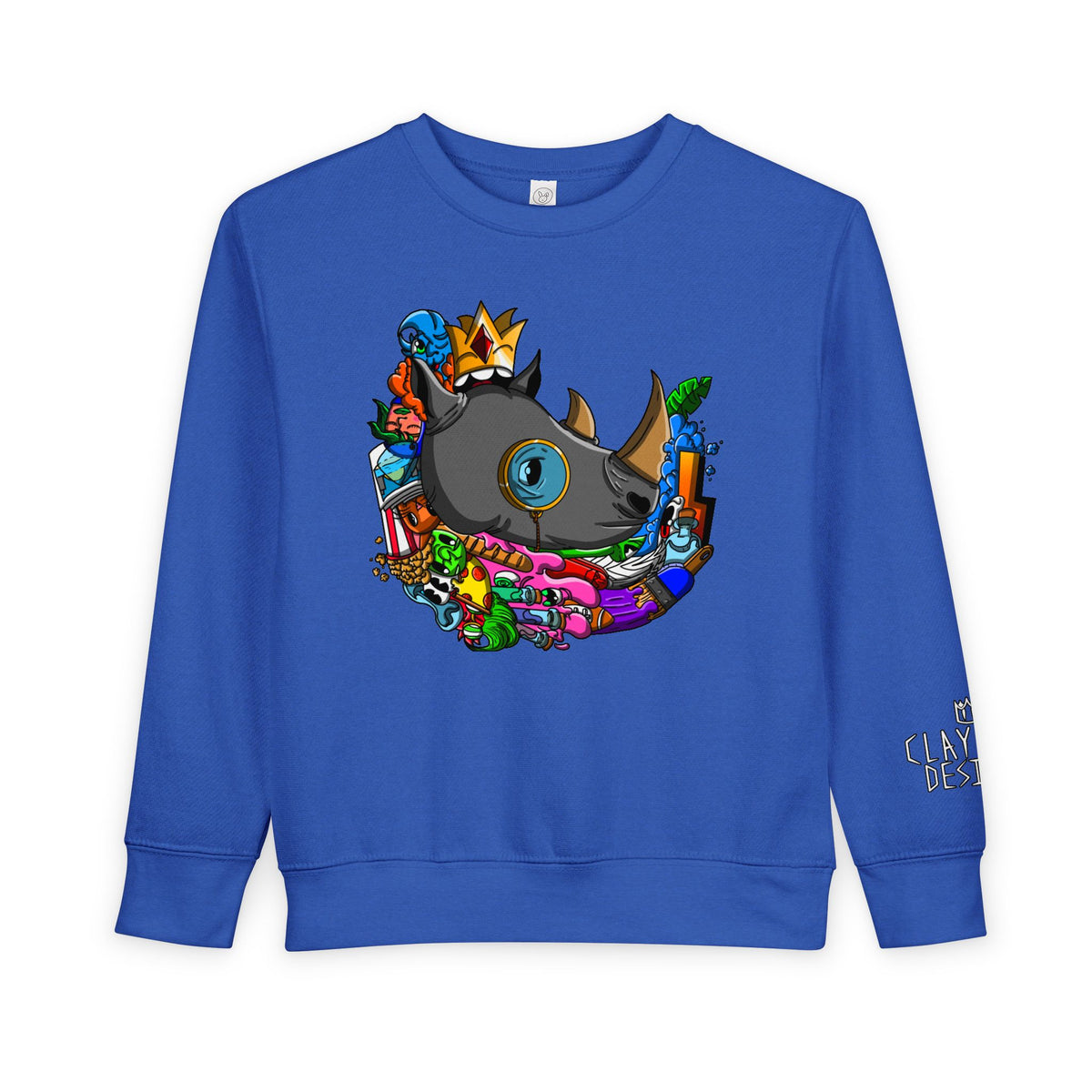 Toddler Sweatshirt-Rhino