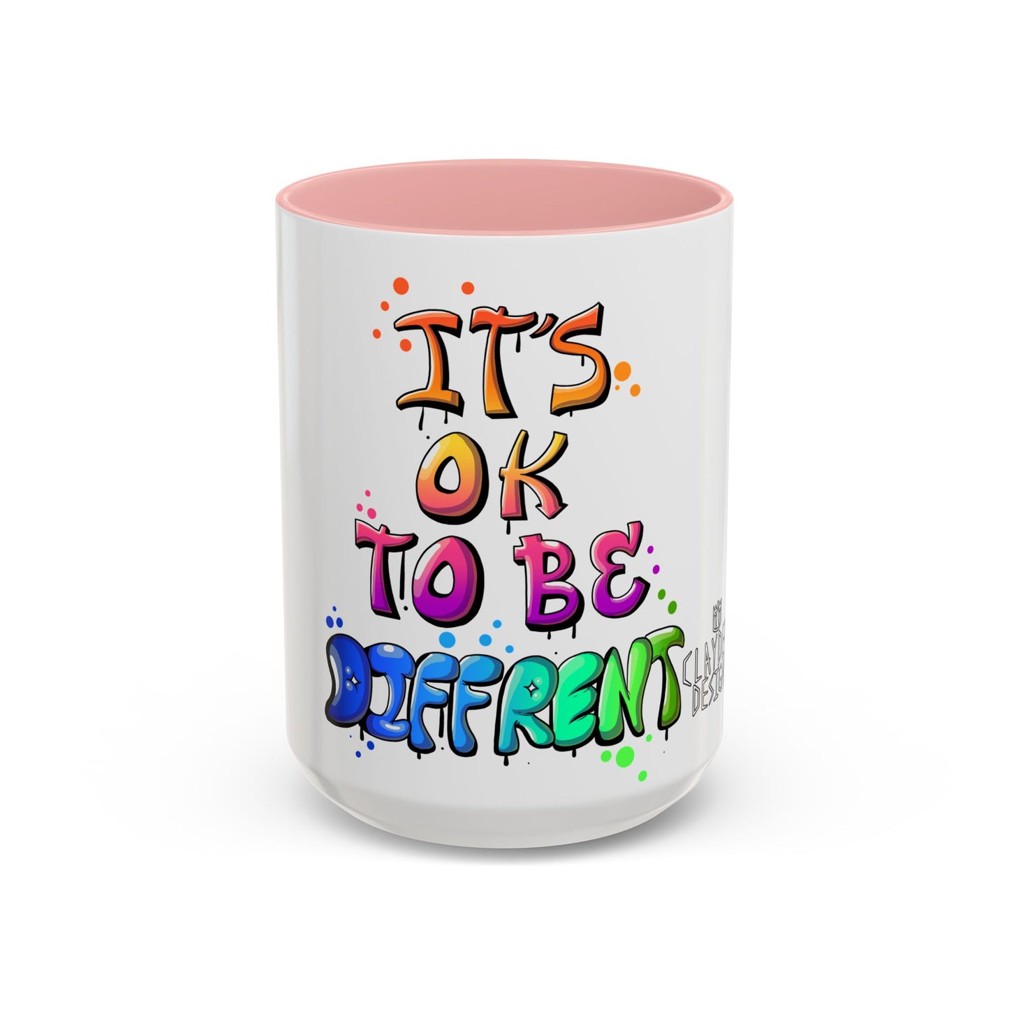 Accent Coffee Mug-Doodle It's OK