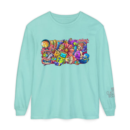 Unisex Garment-dyed Long Sleeve T-Shirt