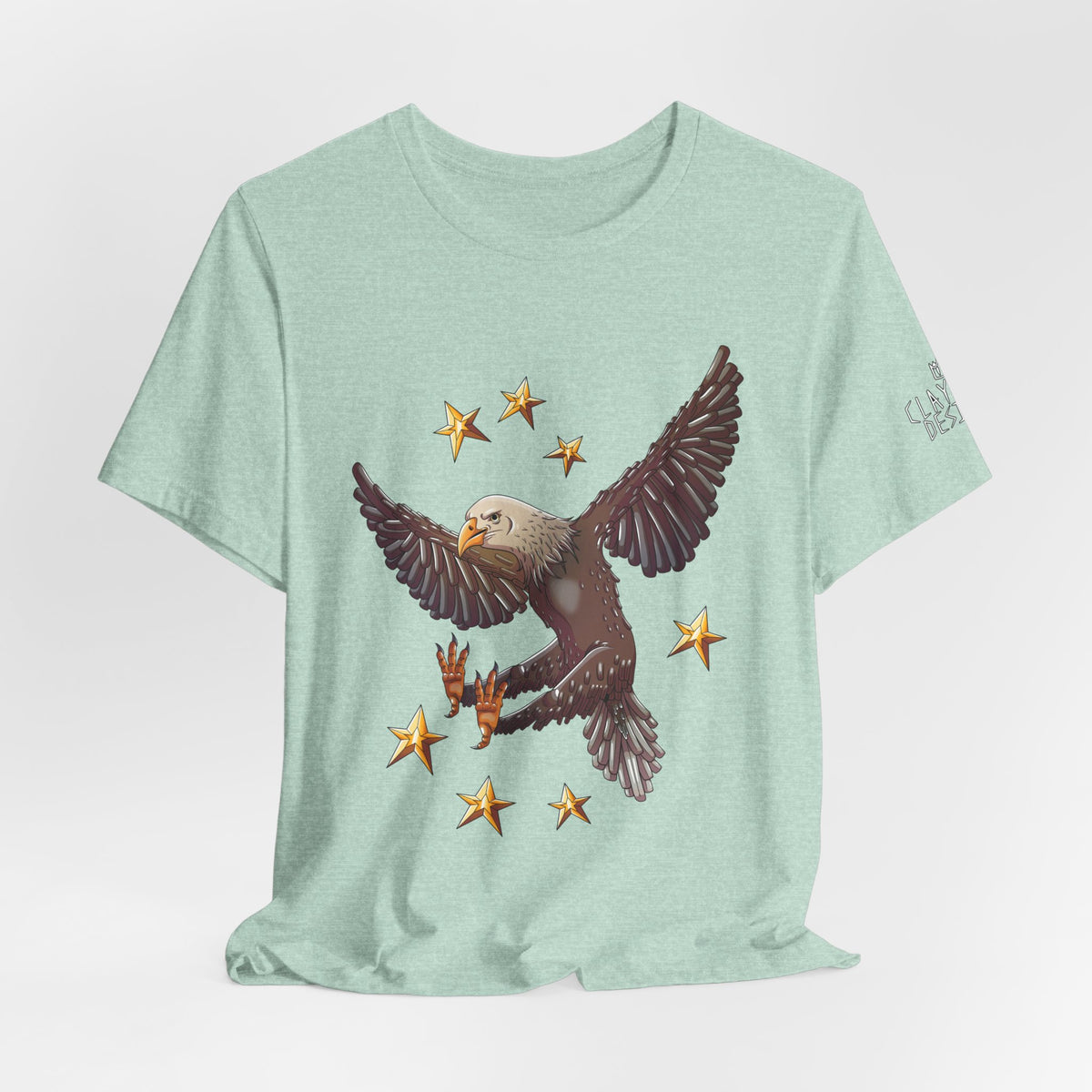 Unisex Jersey Short Sleeve Tee- Eagle