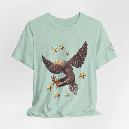 Unisex Jersey Short Sleeve Tee- Eagle