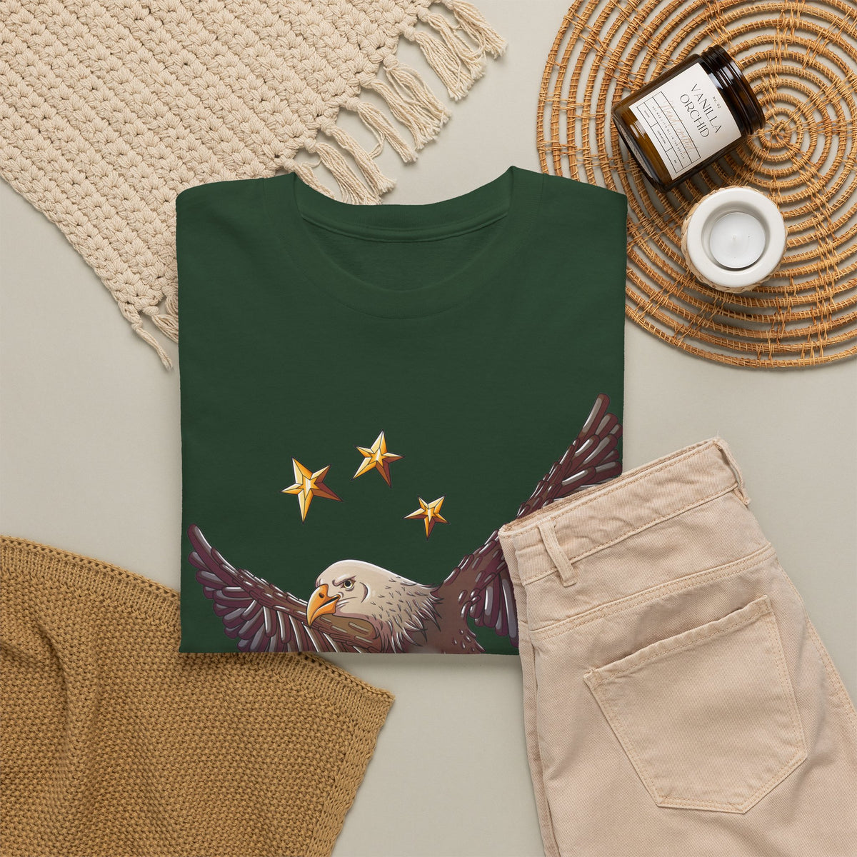 Adult Eagle Unisex Heavy Cotton Tee