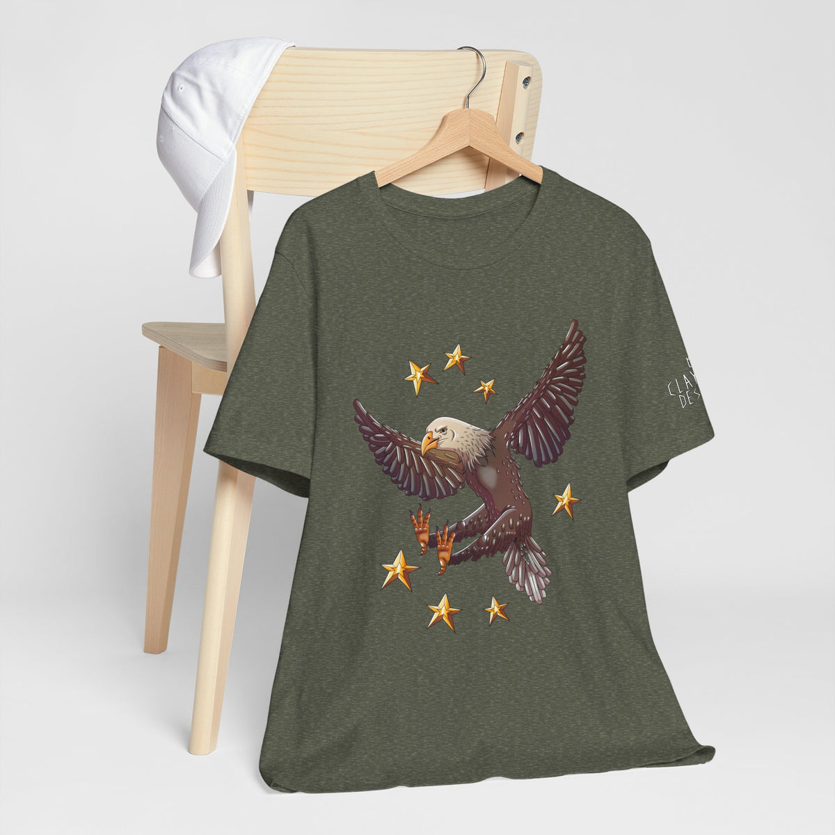 Unisex Jersey Short Sleeve Tee- Eagle