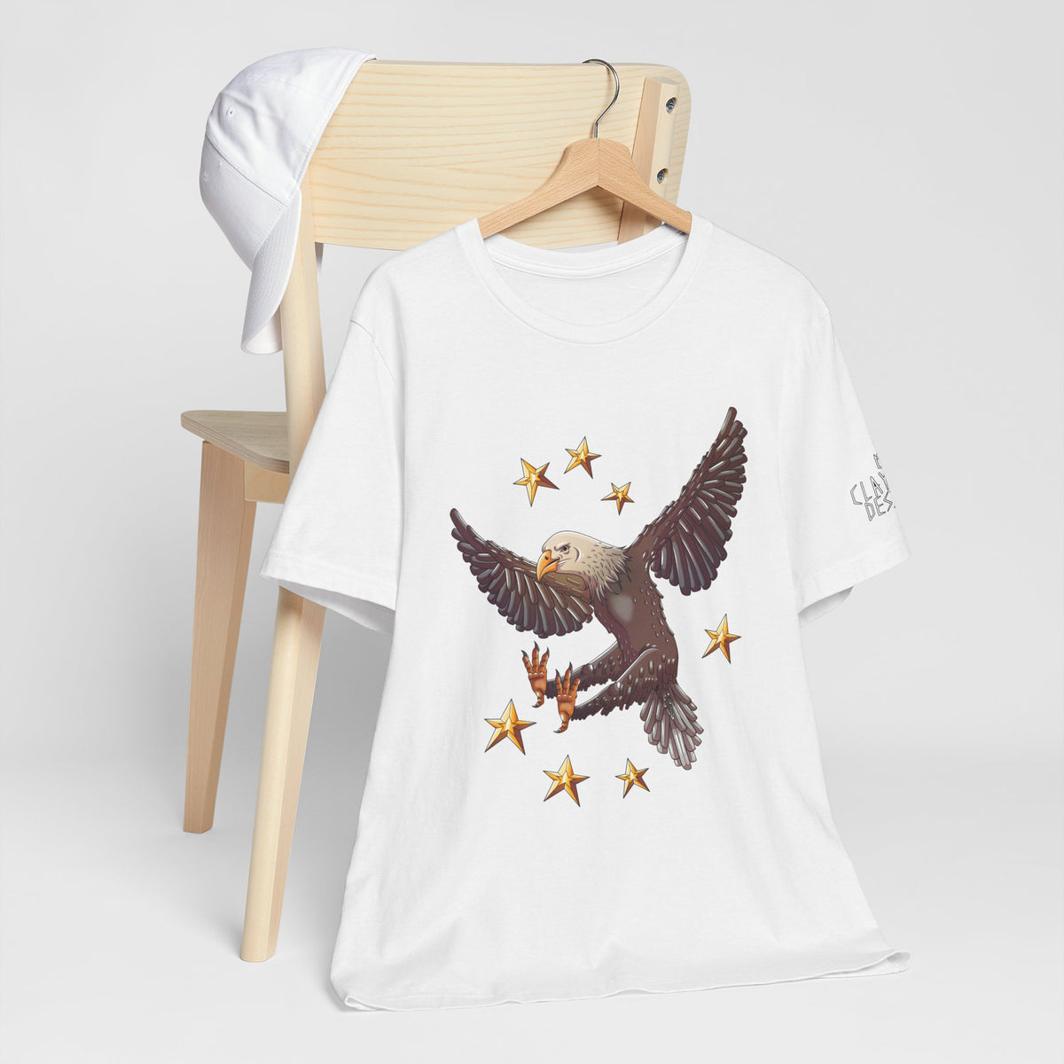 Unisex Jersey Short Sleeve Tee- Eagle