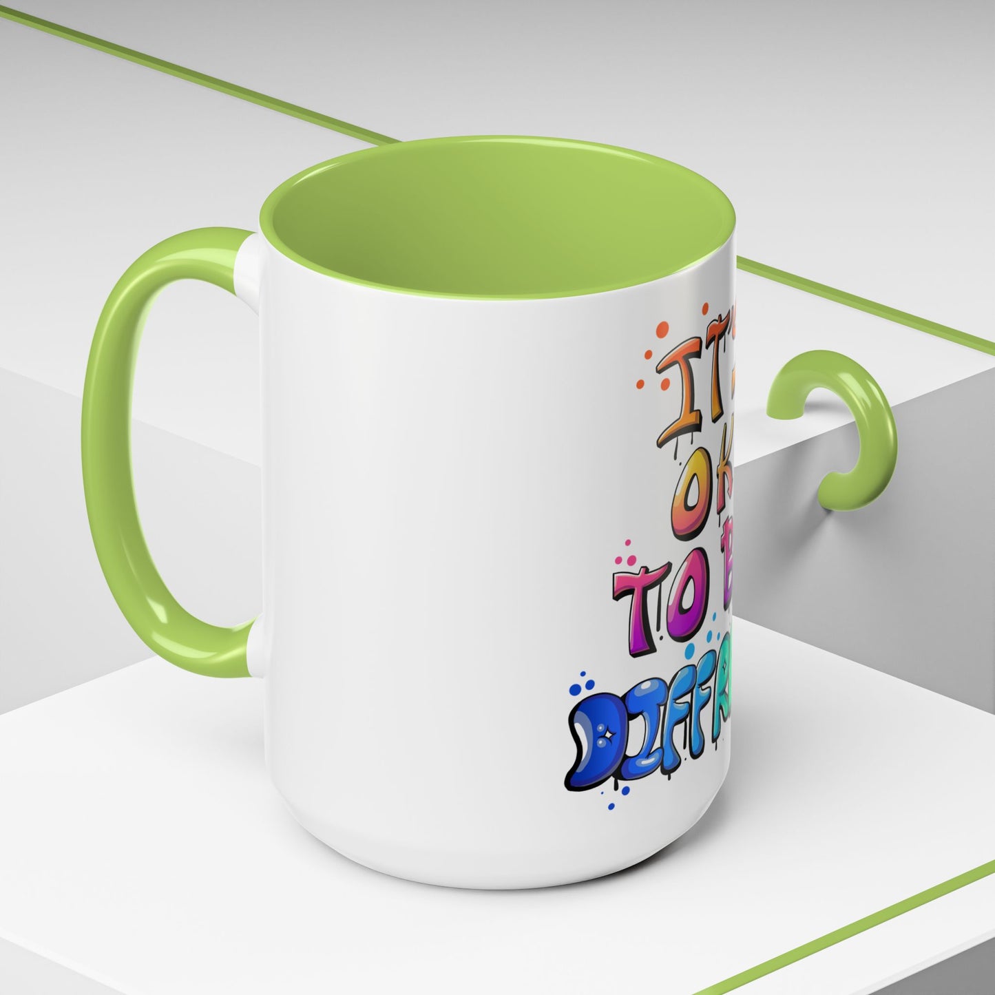 Accent Coffee Mug-Doodle It's OK