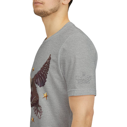 Unisex Jersey Short Sleeve Tee- Eagle