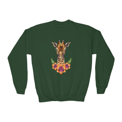 Giraffe Youth Crewneck Sweatshirt