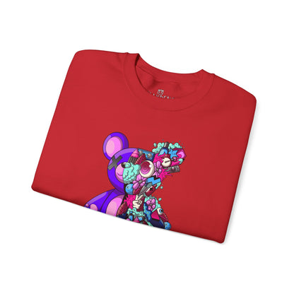 Unisex Heavy Blend™ Crewneck Sweatshirt-Doodle Teddie