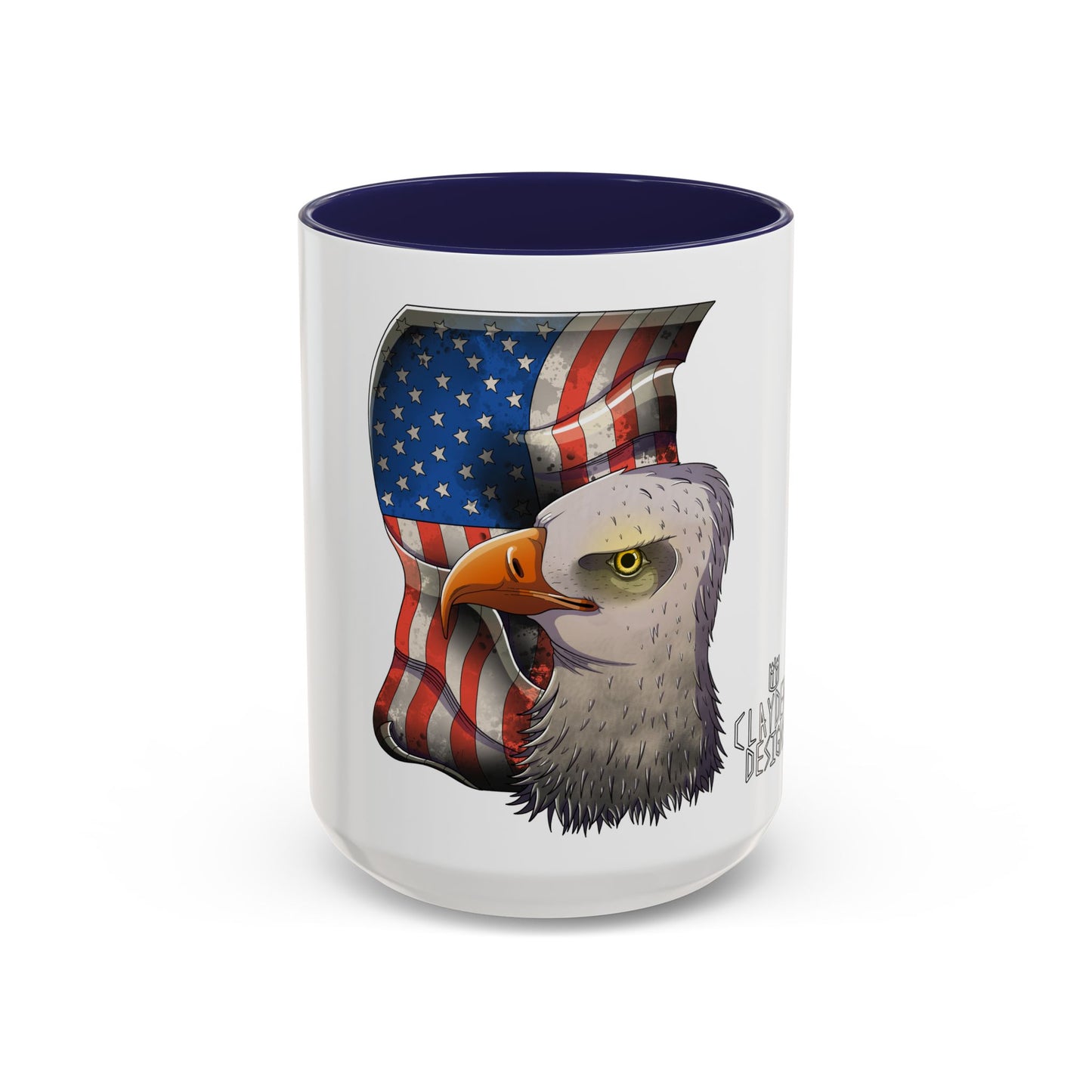 Accent Coffee Mug-American Flag