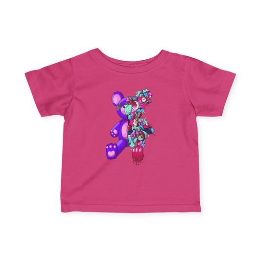 Infant Fine Jersey Tee- Doodle Teddy