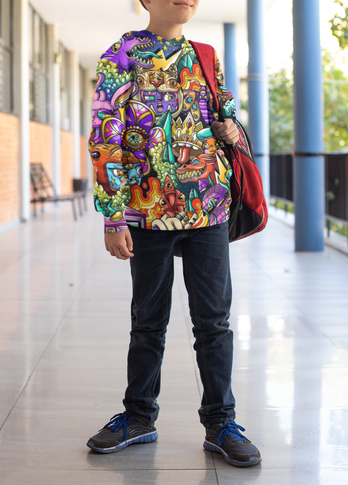 Children's Hoodie -All over print