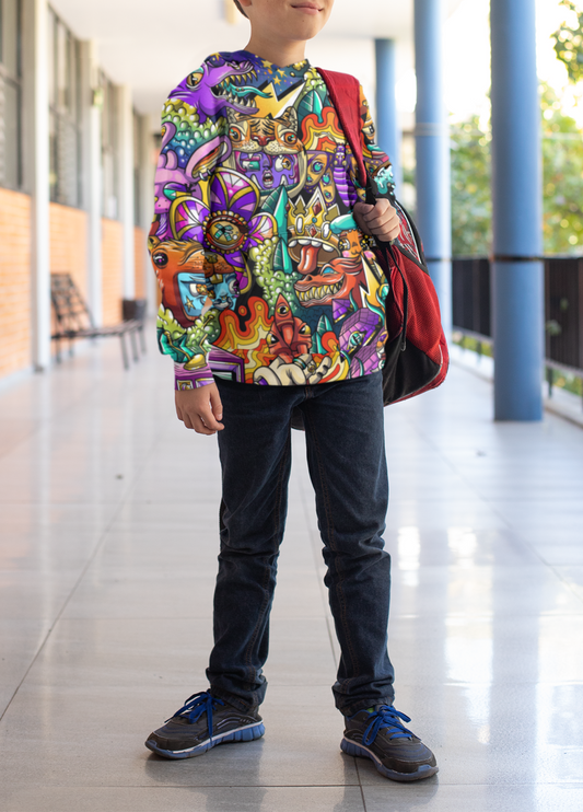 Children's Hoodie -All over print