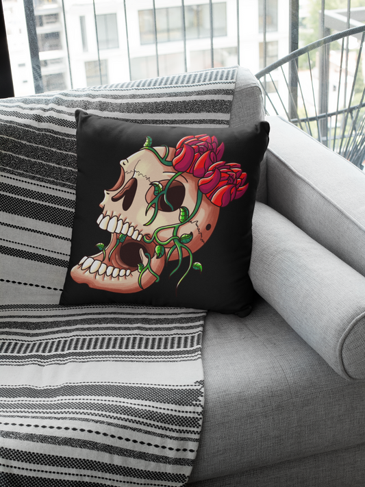Spun Polyester Square Pillowcase